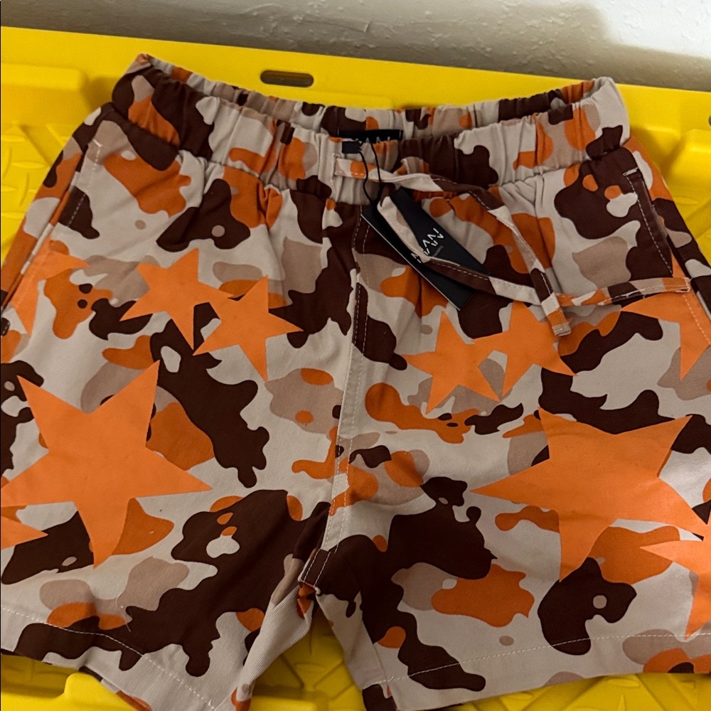 Kids Camouflage Star Shorts